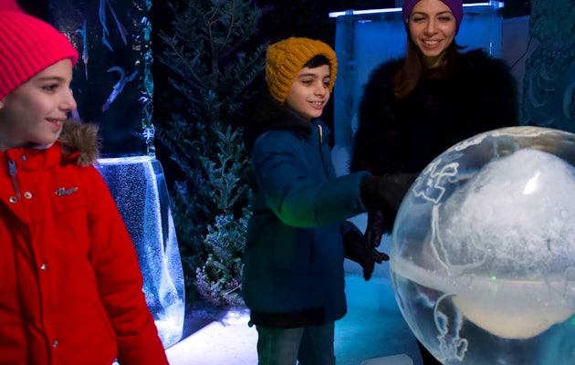 Bekijk de mooiste ijssculpturen bij ijsmuseum Icecarving!